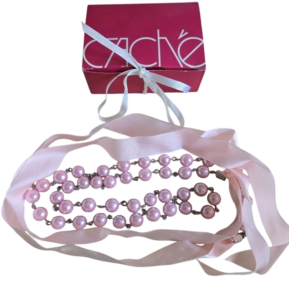 Cache Pink Pearls Belt main image 4